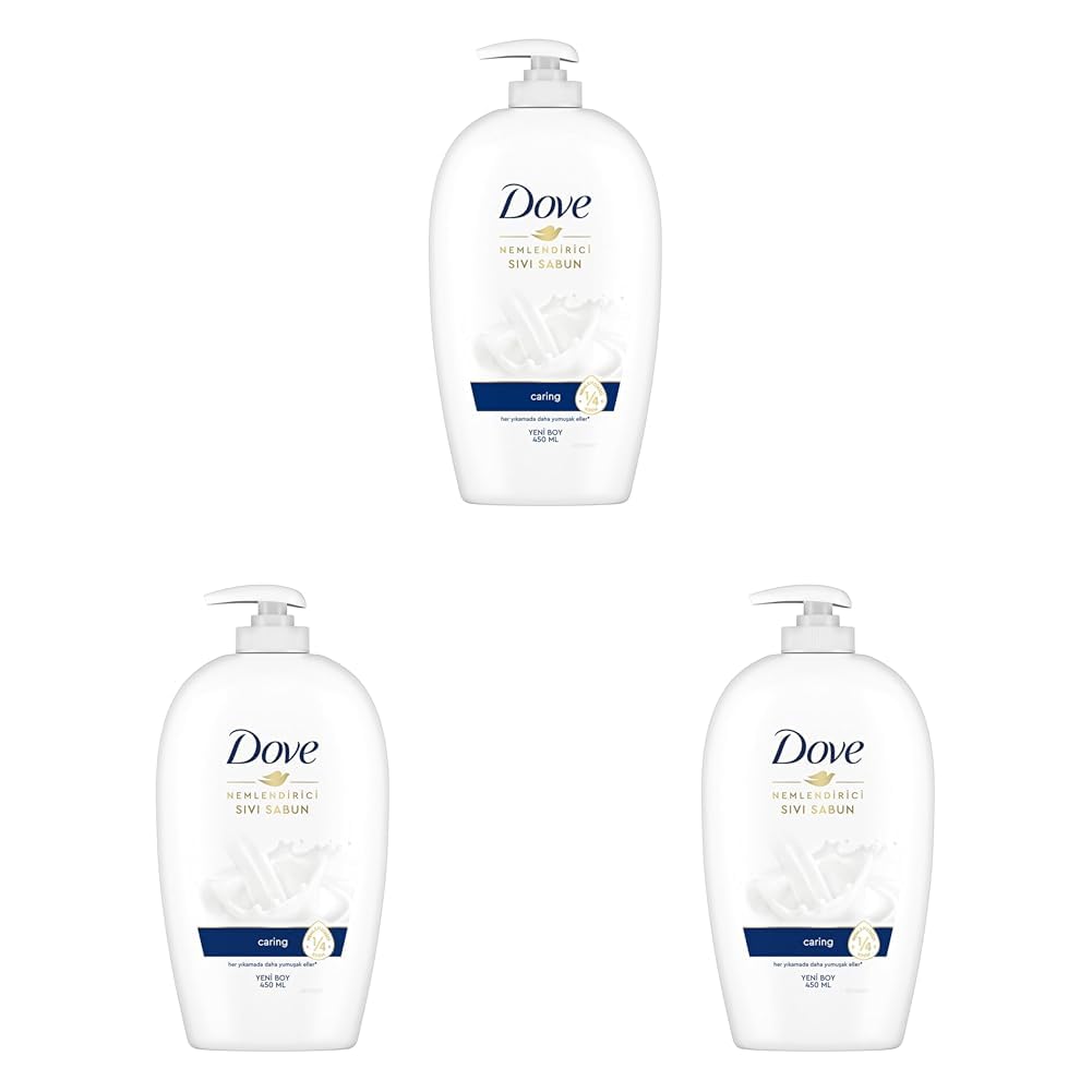 Dove Nemlendirici Sıvı Sabun Caring 450 ml 3lü paket