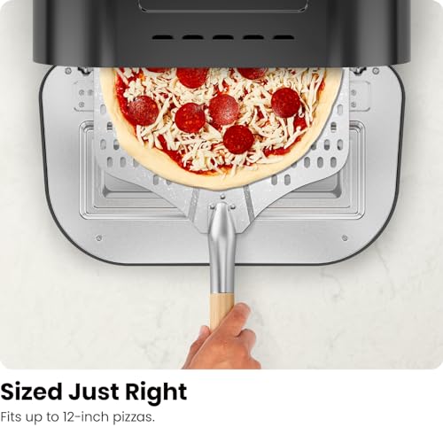 Chefman RJ25-PO12-BLACK Indoor Pizza Oven - Makes 12 Inch Pizzas In Minutes, Heats Up To 800°F - Countertop Electric Pizza Maker thumb #4