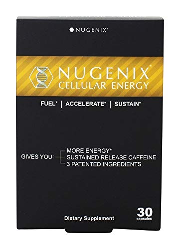 Nugenix Cellular Energy - More Energy, Muscle Support - L-Carnitine and L-Tartrate, elevATP, Green Tea Extract, Extended Release Caffeine, L-Tyrosine