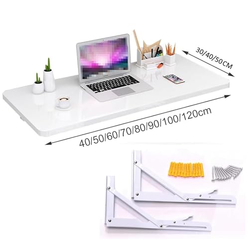 Table à linge pliante et station de travail murale gain de place pour studio - 4