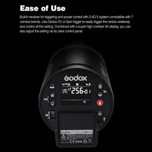 Image of GODOX AD300 Pro AD300Pro Outdoor Flash for Canon Sony Nikon Fuji Olympus Panasonic Cameras,2.4G TTL HSS 1 / 8000s,320 Full Power Flashes