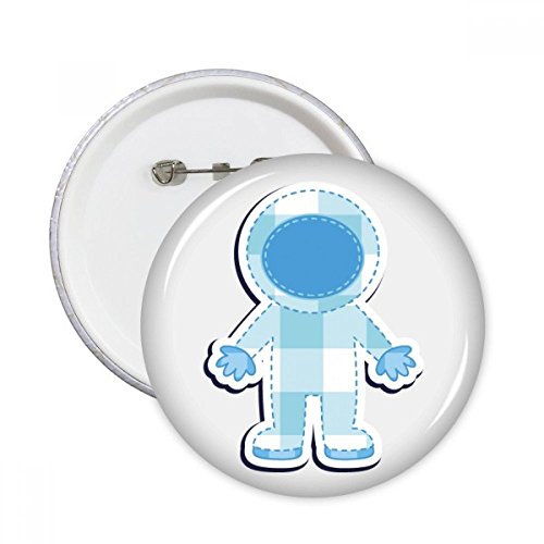 Badge Pins Univers Alien DIYthinker pour Customiser une Veste Terne sans Coudre