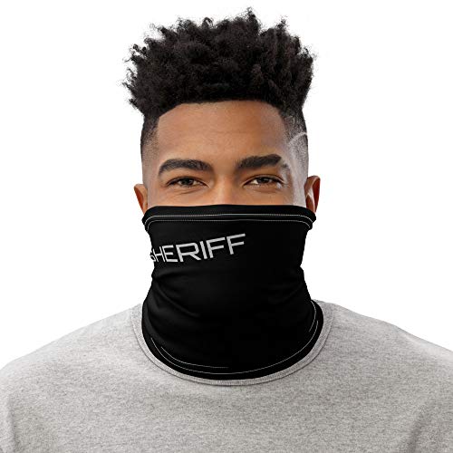Sheriff Law Enforcement Pull Up Face Cover Mask Neck Gaiter