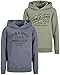 Produktbild JACK & JONES Junior Kinder Hoodie Set - Größe 128 bis 176 - Kapuzen-Pullover für Kids - Pulli im Mehrfach-Pack mit verschiedenen Motiven und Farben (Jr Doppelmix 11-164)