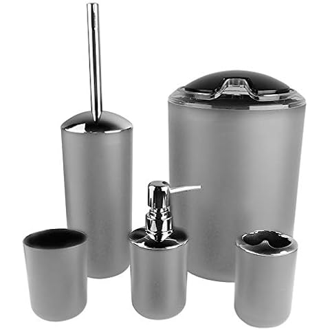 6-Piece Cocoarm Bathroom Accessories Set Cover