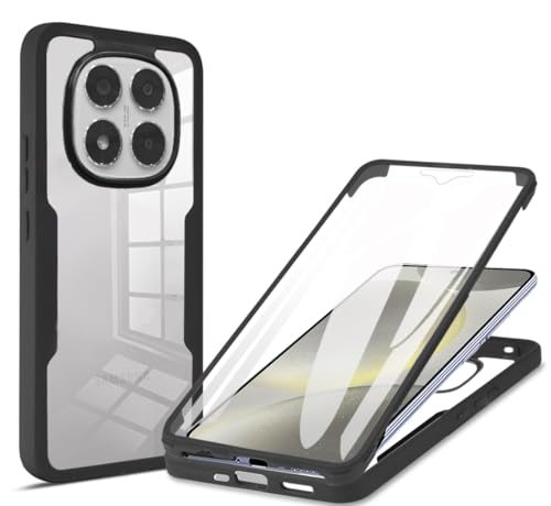 Redmi Note 14 Pro 5G P[XwAFINERx 360° Sʕی O  Redmi Note 14 Pro 5G Jo[ [^b`plx] Vf یtB TPU+PC NA X}zP[X tJo[ y ^