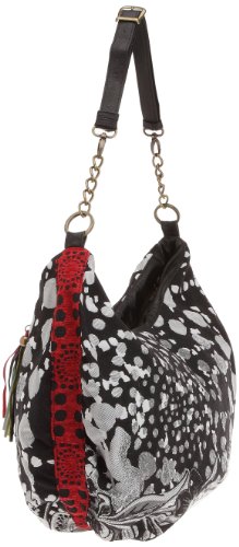 Desigual Women's Woven Bag, Negro2