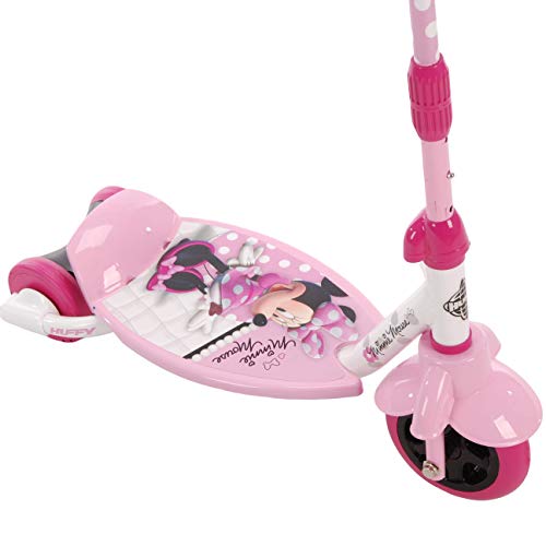 Huffy Preschool Toddler Kids Disney Minnie Mouse 3, 2, Grow Scooter Toy With Convertible Design And Adjustable Height For Ages 3 To 5, Pink #TOP5