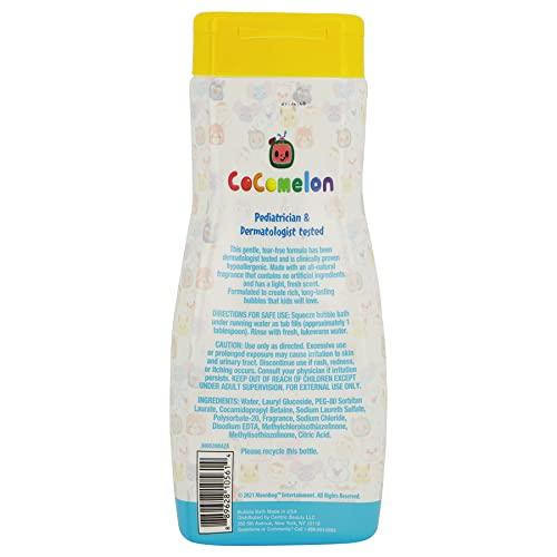Cocomelon Bath Time 24Oz Bubble Bath Soap - Light All Natural Scent #TOP2