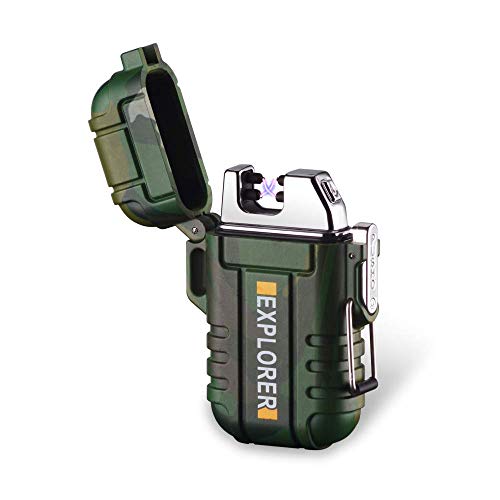 Dual Arc Plasma Electric Rechargeable Flameless Lighter