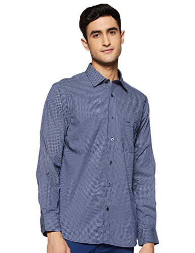 Image of Colorplus Men's Print Slim Fit Casual Shirt