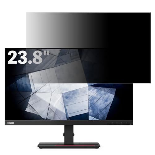 Lenovo ThinkVision P24h-2L 23.8�C���` 16:9 �Ή� �`�����h�~�t�B���� �v���C�o�V�[�t�B���^�[ �u���[���C�g�J�b�g ���˖h�~ PC �p�\�R�� ���j�^�[ �̂������h�~ ��ʕی� �ی�V�[�g ���E�ȒP ���ʎg�p