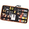 misppro 17 in 1 Network Repair Tool Kit with Screwdrivers Pliers Wire Stripper for Computer Maintenance