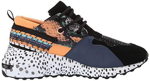 Steve Madden Steve Madden Women's Cliff Shoe, Orange/Multi, 7.5 M US