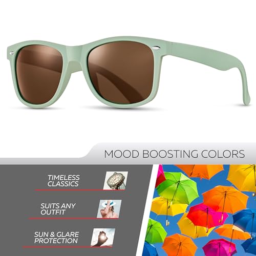 Image of Retro Rewind Classic Polarized Sunglasses