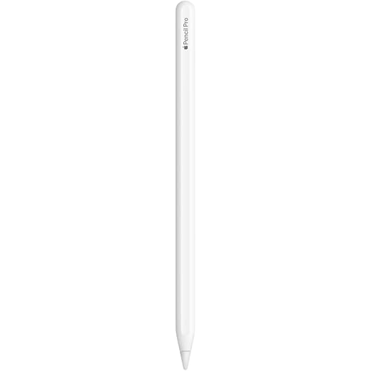Apple Pencil Pro: Advanced Tools, Pixel-Perfect Precision, tilt and Pressure Sensitivity; and Industry-Leading Low Latency for Note-Taking, Drawing and Art. Attaches, Charges and Pairs magnetically.