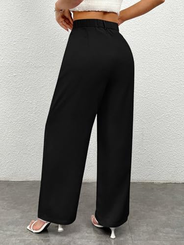 KERI PERRY Store KERI PERRY Women's Black Formal Trousers, Pack of 2 - Image 8