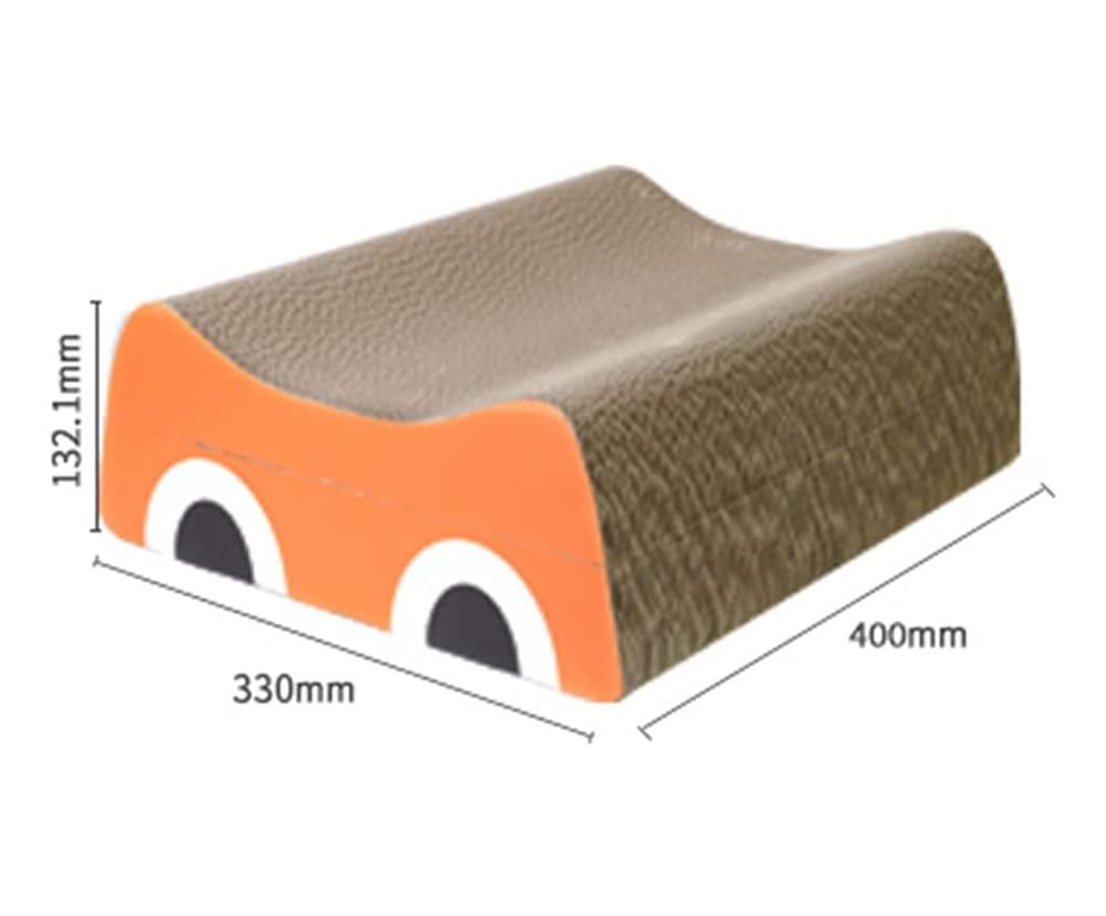 Rascador De Cartón para Gatos Rascador De Gato Corrugado Reversible, Tablero Rascador Curvo Ondulado Reciclado, Reemplazo para Protector De Muebles Rascador para Gatos