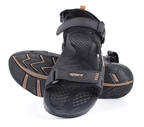 Image of Sparx Men's Sandal, Black Honey, 6 UK