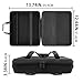 co2CREA Hard Travel Case Replacement for Canon PIXMA TR160 / TR150 / iP110 Wireless Portable Printer (All Black Case)