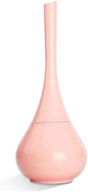 SPOUR Toilet Brush Holder Toilet Brush and Bracket Removable Toilet Brush Long Handle Fully Closed Toilet Brush (White) Toilet Brushes,Toilet Brush with Holder