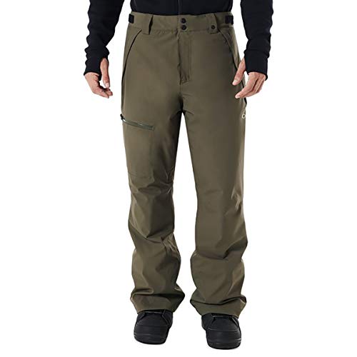 Oakley Men's SLI Insul. Pant 10K/ 2L, Dark Brush, X-Small