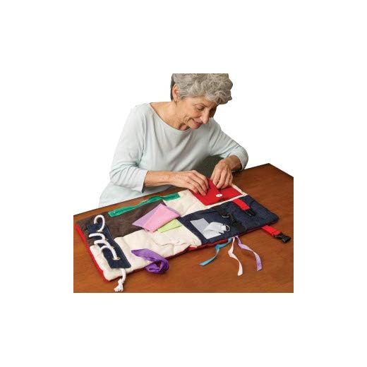 Present Ideas For Parents With Dementia 8 Memory Loss Fidget & Sensory Pad