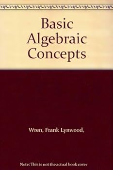 Hardcover Basic Algebraic Concepts Book