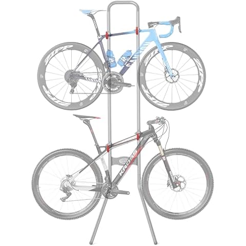 CXWXC 2 Bike Storage Rack (Max. 120LBS) - Gravity Wall Bike Rack - Fully Adjustable Bike Rack Garage,Home or Apartments - Vertical Bike Stand for Road, Mountain, and Hybrid Bicycles Cover