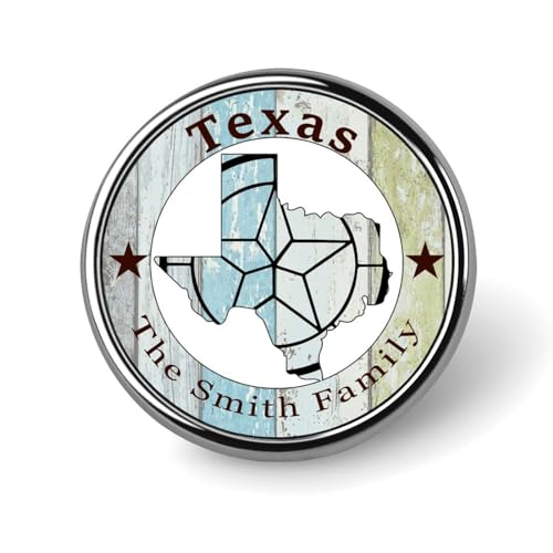 Pines esmaltados de Texas Evans1nism con cierres firmes anticaída para mochilas