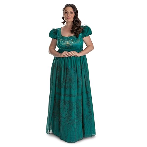 Disguise Penelope Deluxe Costume, Official Bridgerton Adult Halloween Costume, Woman's Size (12-14)