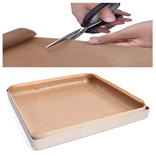 Ss Shovan 3 Pcs Ptfe Teflon Sheets For Heat Press Transfers Sheet 16" X 16" Non Stick Reusable Heat Resistant Craft Baking Mat #TOP6