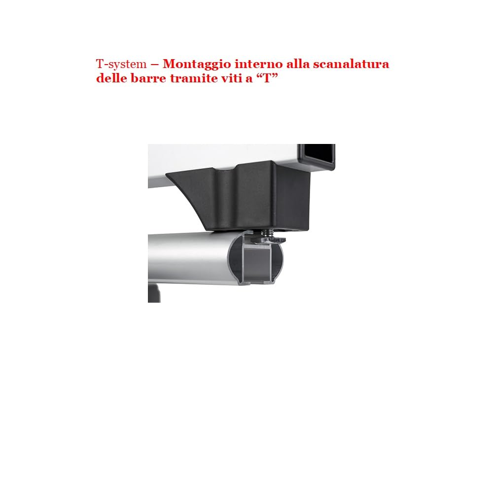 COMPATIBILE CON ALPINE PORTASCI PER BARRE DA TETTO AUTO PORTA SCI ICEBERG 4 IN ALLUMINIO OMOLOGATO ATTACCO PER 4 PAIA DI SCI O 2 PORTA SNOWBOARDS MAX 28KG