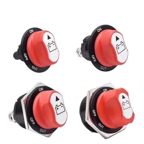 Interrupteur rotatif 12V 24V DC pour batterie de camping-car