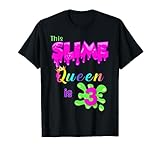 Slime Funny Birthday Outfit Girls Fluffy Theme 5th
