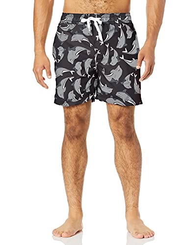 Image of Kanu Surf Men's Big Viper Extended Size Stripe Swim Trunk