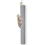 WOOWOOD® Kletterwand Katzen für große Katzen [Extra Stabil] I Klettersack für Katzen I Kletterwand Set I Katzenwand I Katzen Wand Klettern I Katzen Kletterwand Set I Wandkratzbaum I Klettersack Grau
