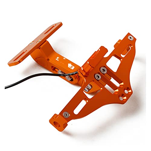 Support de plaque Suzuki GSXS 750 anti-vibrations pour cadre immatriculation
