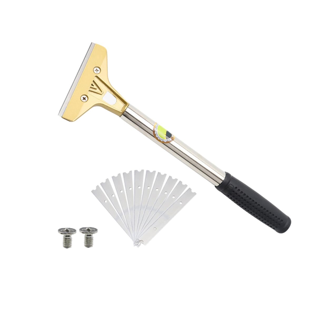STOBAZA Raspador de Limpieza Resistente y Multifuncional de Aleación de y Acero para Eliminar Manchas Sólidas Herramienta Manual Resistente y Multifuncional en Talleres