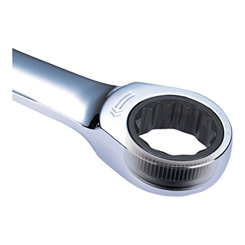 KS TOOLS 503.5229 Ratchet Spanner Ratchetcombination Wrench 32mm, Silber - Image 3