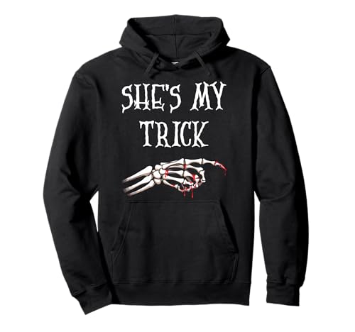 Shes My Trick - Disfraces de Halloween para adultos Sudadera con Capucha