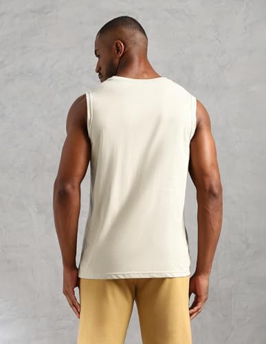 Image of U.S. Polo ASSN. Mens OEV06 Brand Print Comfort Fit Gym Vest