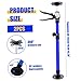 2 Pcs 3rd Hand Support Pole Heavy-Duty 100kg Ceiling Third Hand Tool 20 to 45 In Long Adjustable Support Pole Non-slip Cargo Bar for Workshop, Studio, Painting Work(Blue)