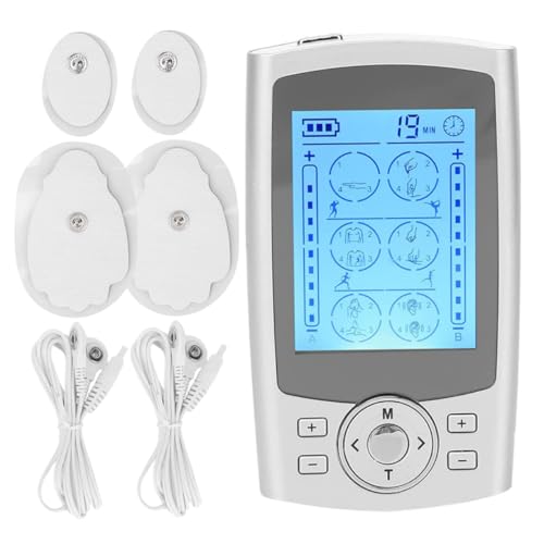 HOMOCONO 1 Juego Fisioterapia Masajeador Para El Electroestimulador Muscular Masajeador Portátil Máquina Relajante Muscular Máquina De Masaje Estimulador Muscular Abs