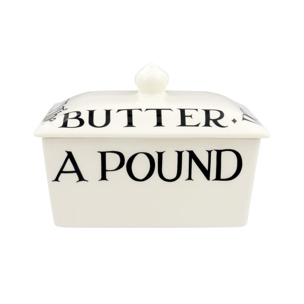 Emma Bridgewater Black Toast Small Butter Dish | 1BLT020143
