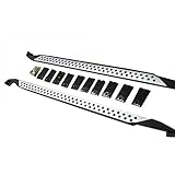 faldones laterales ◆ estribo lateral para estribo para Toyota CHR C-HR 2018 2019 2020, excelente aleación de aluminio.