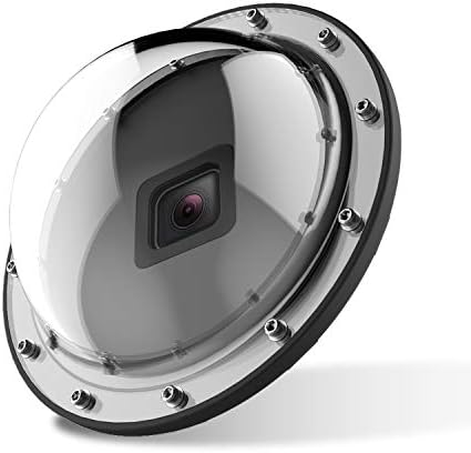 Suptig Dome, Dome Port, Underwater Dome Compatible For GoPro Hero 7 Black, Hero 6, Hero 5, Hero 2018, Waterproof 98ft (30 Meters)