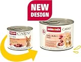animonda Carny Katzen Nassfutter Kitten Kalb + Huhn + Pute (12 x 200g)
