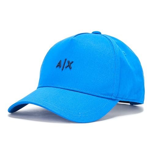 Image of Armani Exchange Men's Small Contrast Logo Baseball Hat