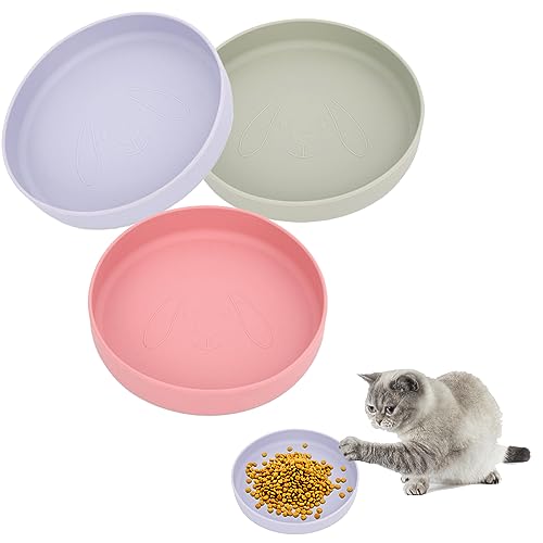 Bibabala Katzen-Quetschlöffel-Set – 3 Löffel + Deckel + Rührlöffel Für Leckerlis & Nassfutter